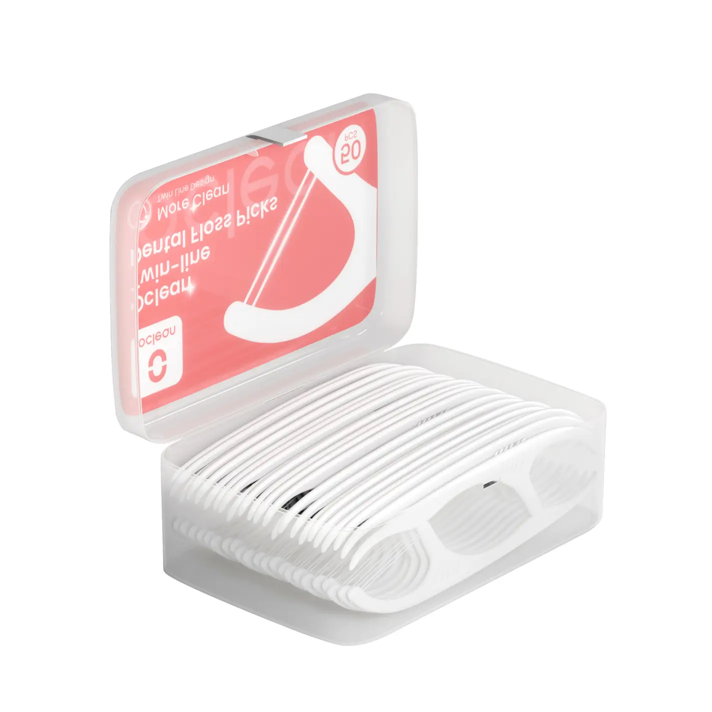 Oclean Twin-line Dental Floss Picks - 2ct - Image 3
