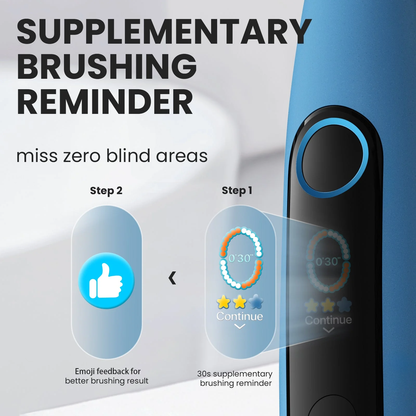 Oclean X10 Smart Electric Toothbrush - Image 4